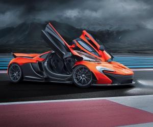 McLaren MSO P1 Volcano Orange 2015 года